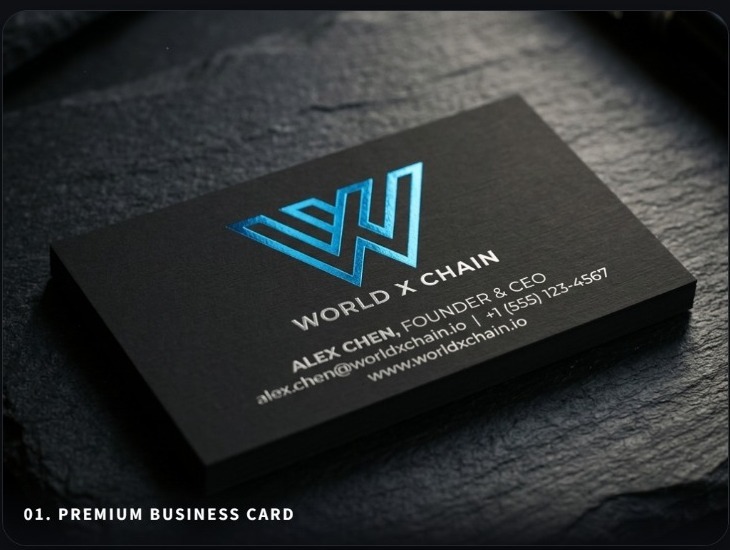 WorldXChain - Premium Business Card